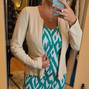 Rosie Neira Anthropology Zip Up Cardigan - M